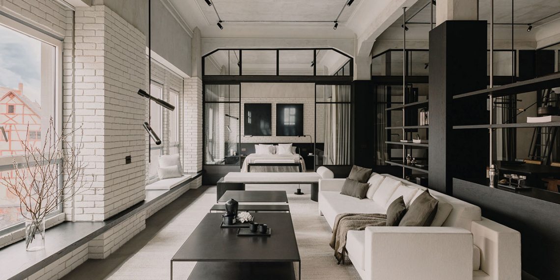 Milo Design’s condo reminds a structural artwork period