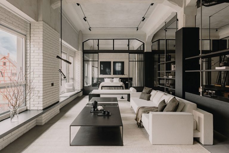 Milo Design’s condo reminds a structural artwork period