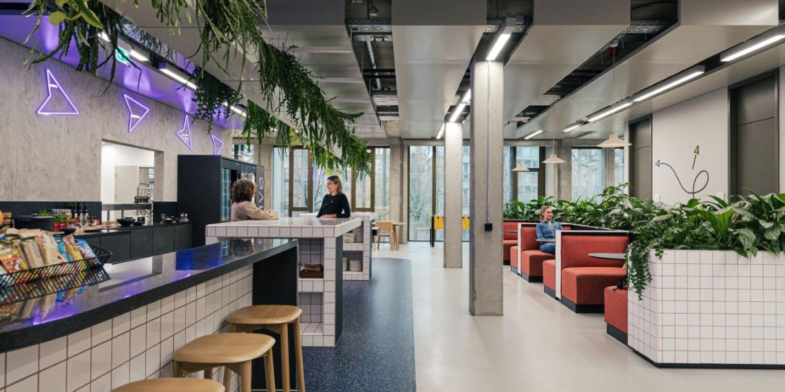 A brand new workplace for Miro Berlin is designed for teamwork + innovation