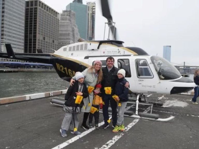 Who had been members of the Catalan household who died when his helicopter crashed into the Hudson River