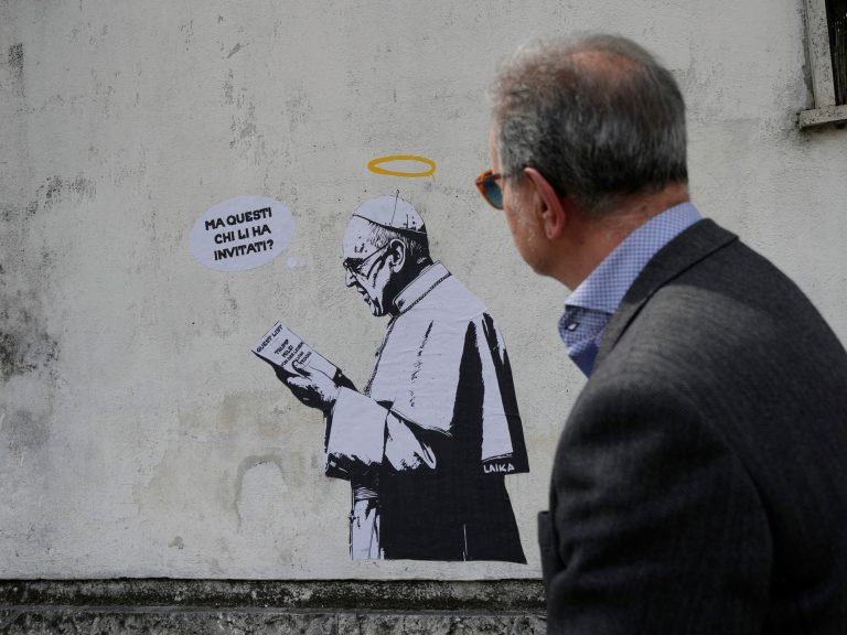 The creator of the inscriptions towards friends on the Pope’s funeral defined why he did it and stated he hopes to return to Argentina quickly to fret Milei “