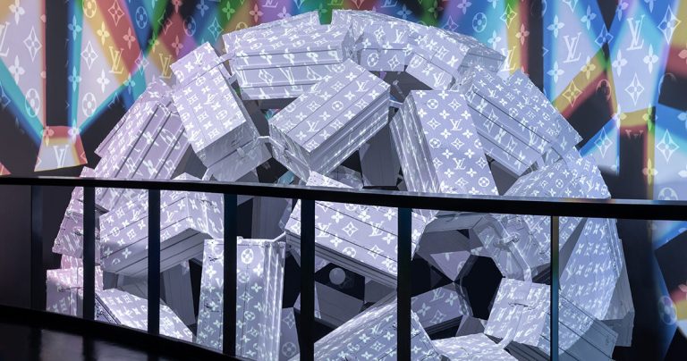 Oma Stacks Louis Vuitton Trunks at Expo 2025 Osaka’s France Pavilion