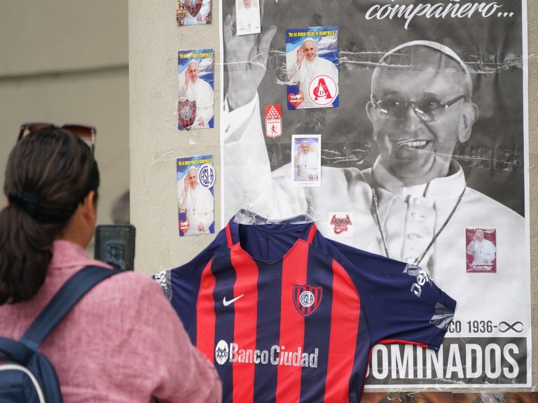 What did he say about demise and loneliness, and what he felt when it was away from Argentina