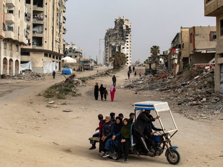 A wave of assaults in Israel in Gaza killed 44 folks, largely ladies and kids