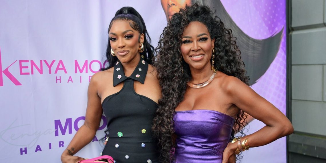 Porsha Williams Reacts to Kenya Moore’s ‘RHOA’ Exit Drama