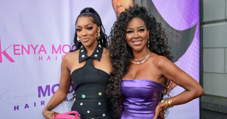 Porsha Williams Reacts to Kenya Moore’s ‘RHOA’ Exit Drama