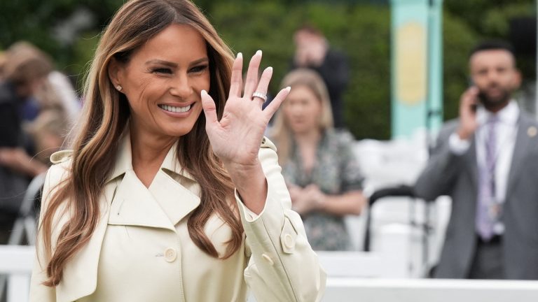 Melania wore coat by Montreal-based vogue model amid Trump’s tariffs on Canada