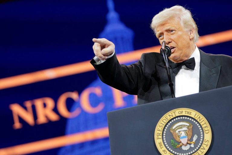 Trump brags the world to “kiss my A **” and celebrates “Nice Hannibal Lecter” on the NRCC dinner
