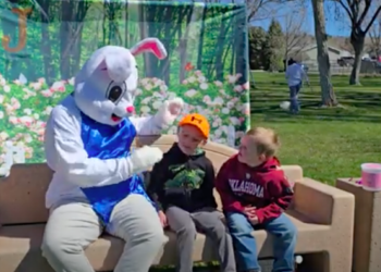 Weston County Well being Providers Easter egg hunt