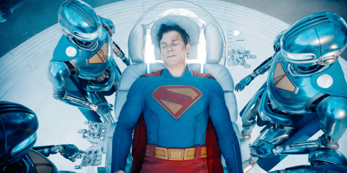 Superman’s newest trailer introduces his group of robotic assistants