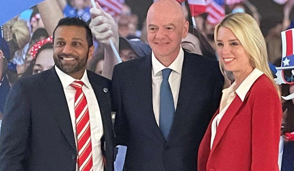 Pam Bondi, Kash Patel meet with FIFA Preza to speak concerning the safety of the World Cup in Miami