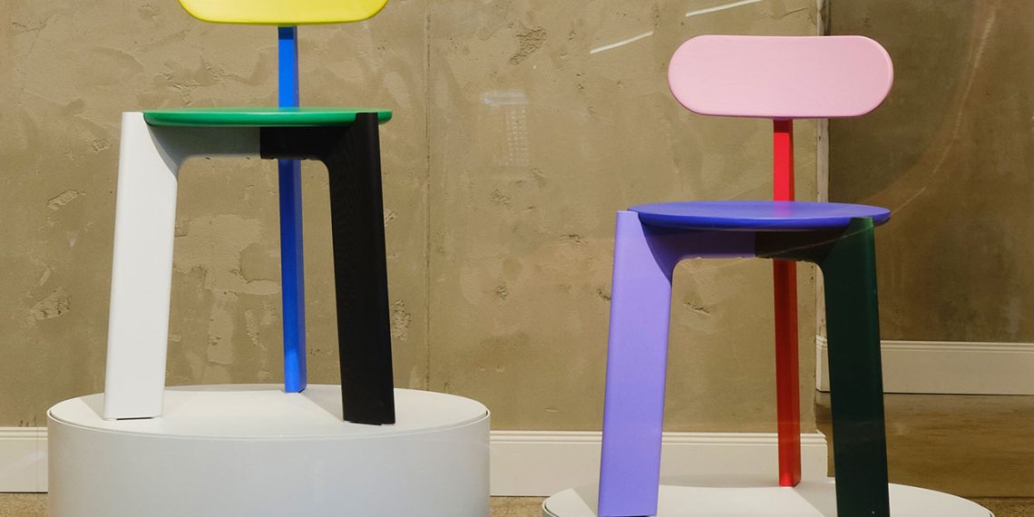 The Taptap chair from Artu makes a daring assertion about colour