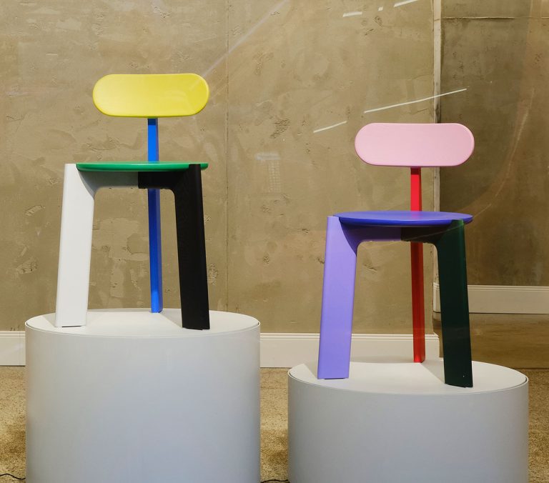 The Taptap chair from Artu makes a daring assertion about colour
