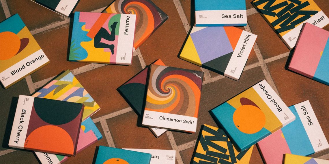 The style is on trendy Easter chocolate hunt