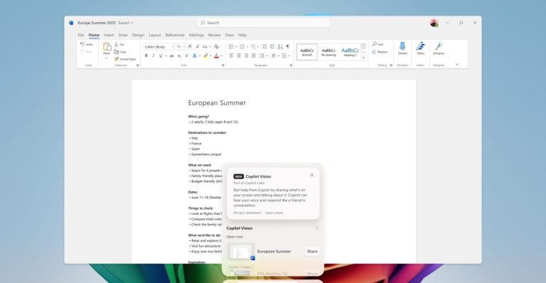 Microsoft begins to check the replace of the childot imaginative and prescient that may “see” your display and purposes