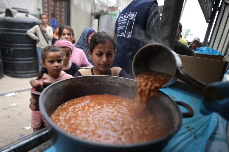 WFP Runs out of Meals Shares in Gaza