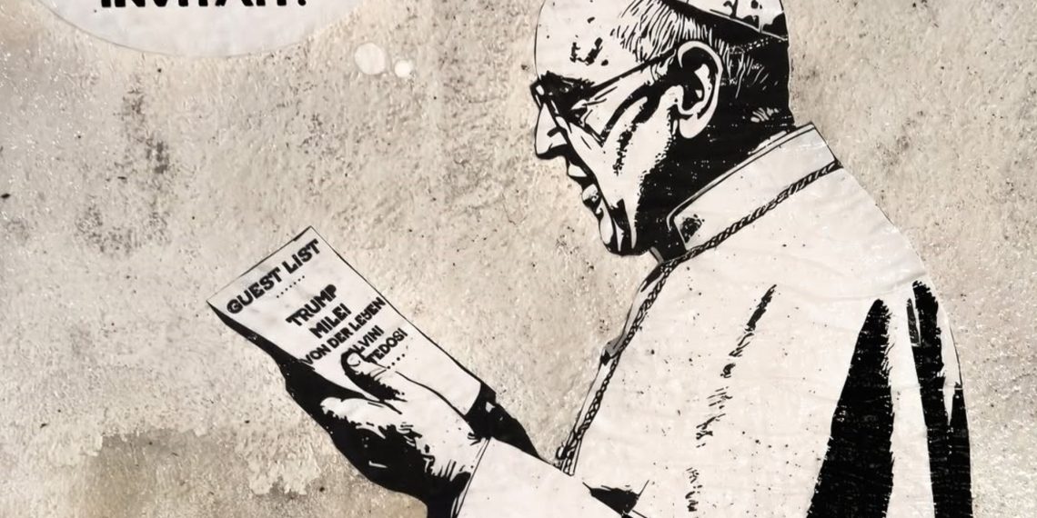 “And who invited them?”, The controversial graffiti towards Milei meter of Pope Francis