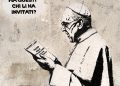 “And who invited them?”, The controversial graffiti towards Milei meter of Pope Francis