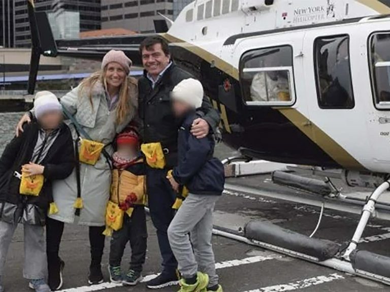 Who had been the Spaniards who died within the helicopter accident in New York
