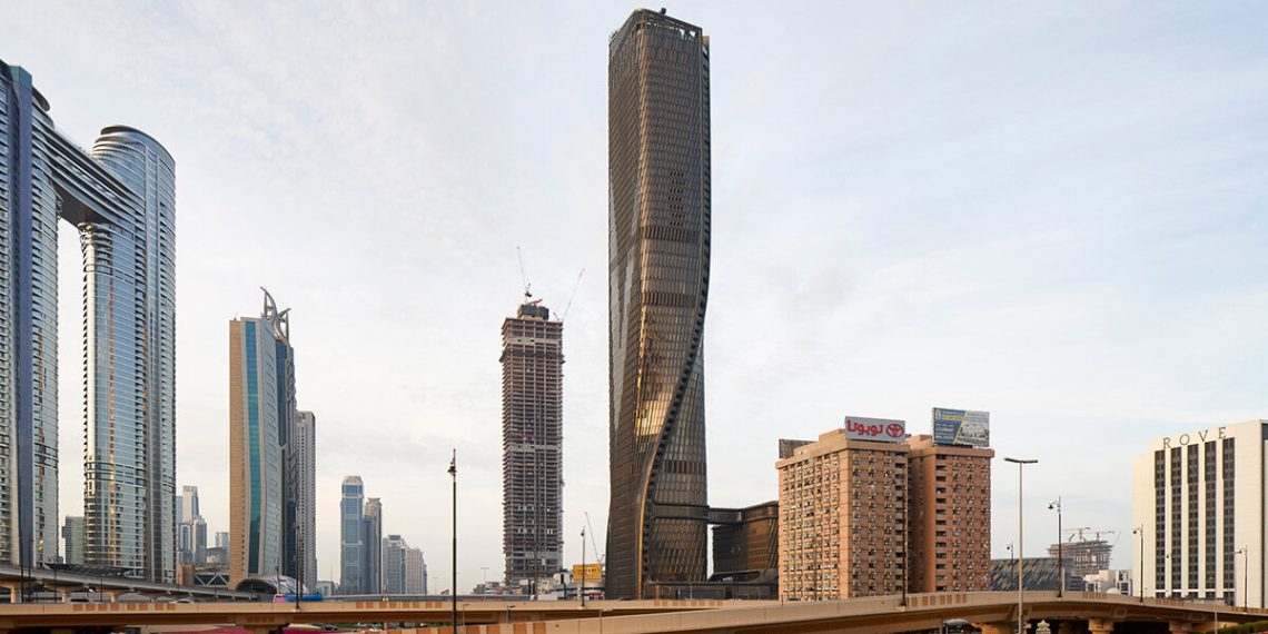 UNESTUDIO is drawn from basic artwork with counterposto wasl tower