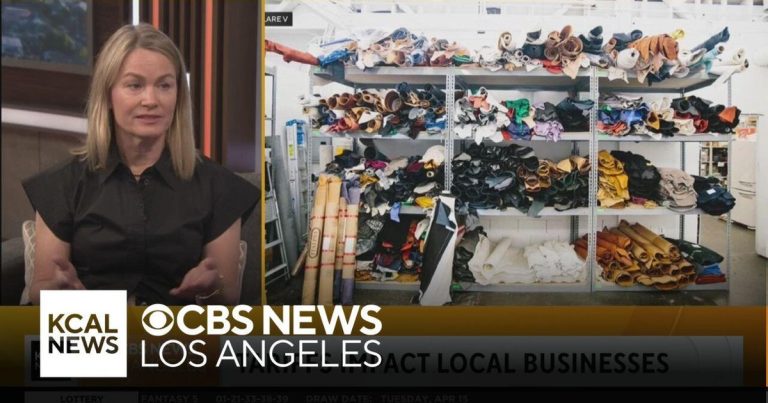 A dialogue of commerce tariffs impacting Los Angeles trend enterprise