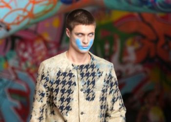 Diesel shocked audiences at Milan Vogue Week