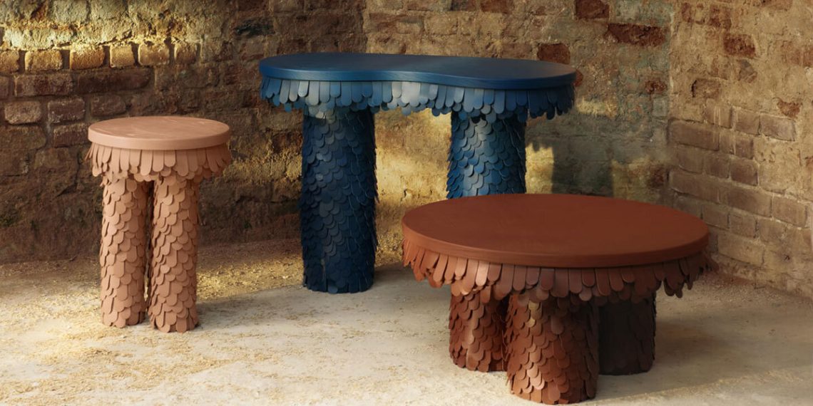 Bohinc reveals the gathering of feathers with feathers at Milan Design Week