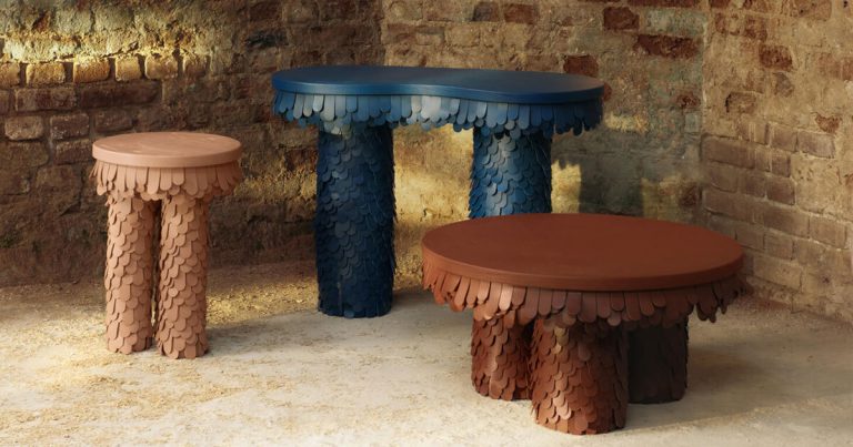 Bohinc reveals the gathering of feathers with feathers at Milan Design Week