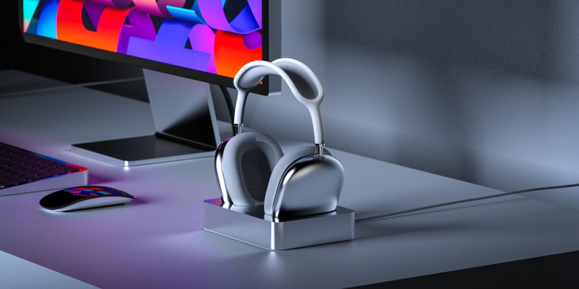 Bionic charging stand retains you Airpods Max Suculed in Type