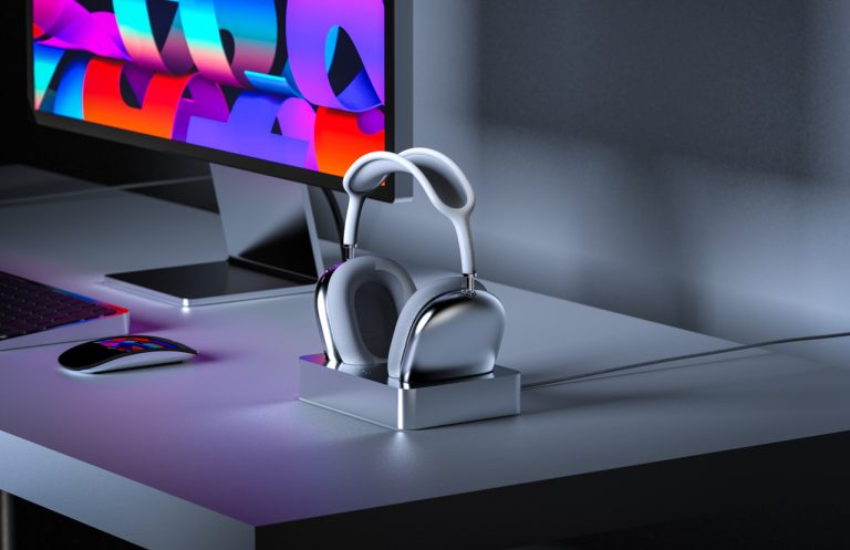 Bionic charging stand retains you Airpods Max Suculed in Type