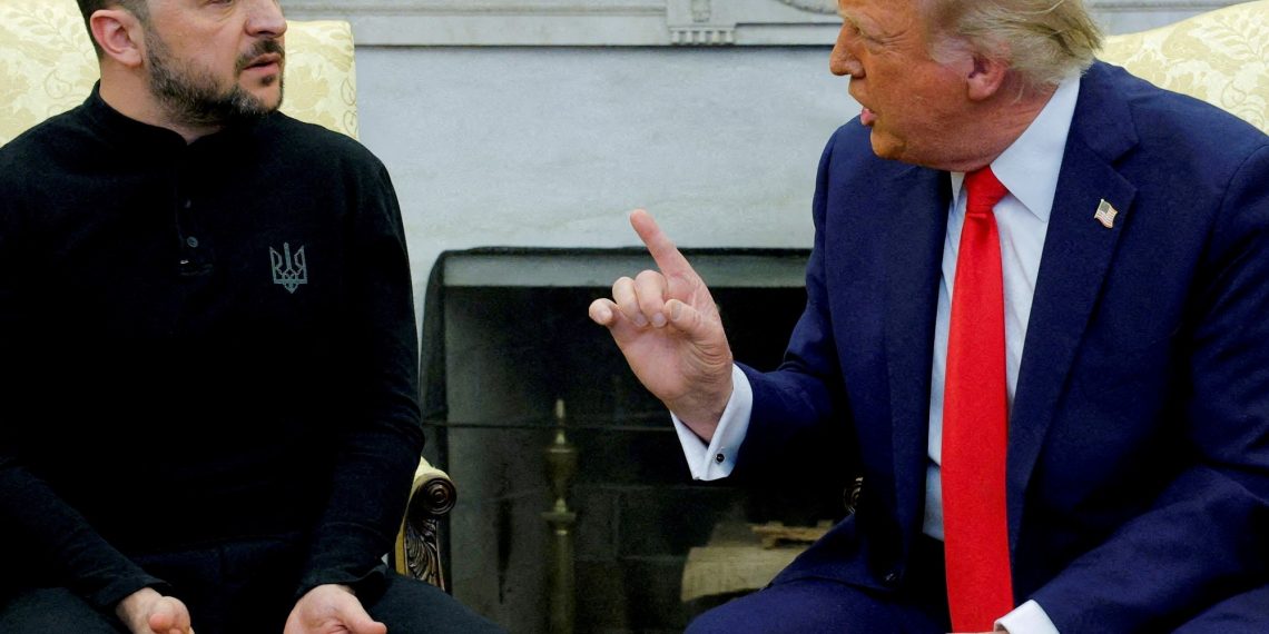 After his screaming struggle on the Oval Corridor, Trump met once more with Zelenski in entrance of Pope Francis’ funeral within the Vatican