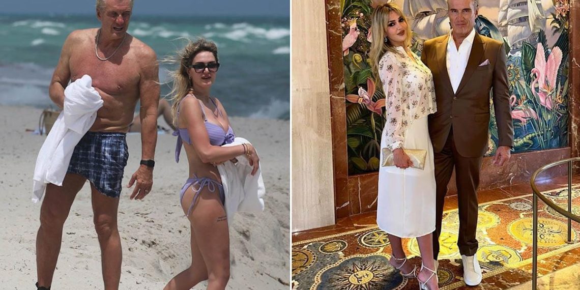 ‘Rocky’ star Dolph Lundgren, spouse Emma Krokdal take in Miami solar after actor’s years-long well being battle
