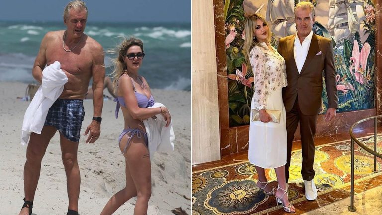 ‘Rocky’ star Dolph Lundgren, spouse Emma Krokdal take in Miami solar after actor’s years-long well being battle