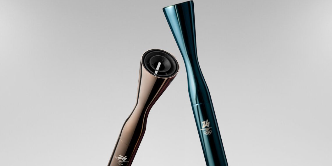 Carlo Ratti designs reusable torches for the 2026 Milan Winter Olympics