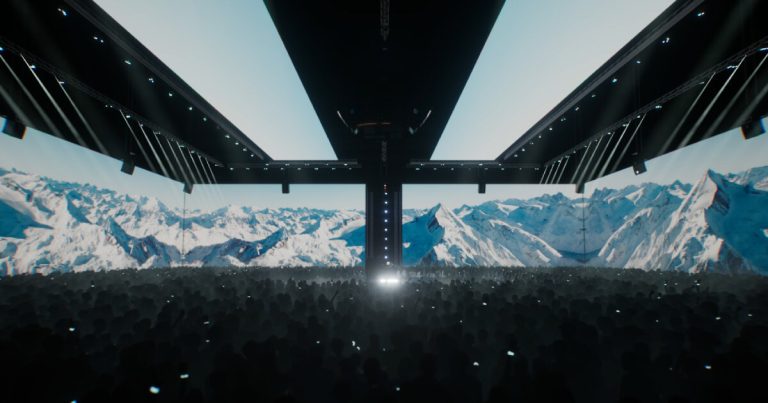 Inside Circle Odyssey: a nomad live performance, at 360 levels
