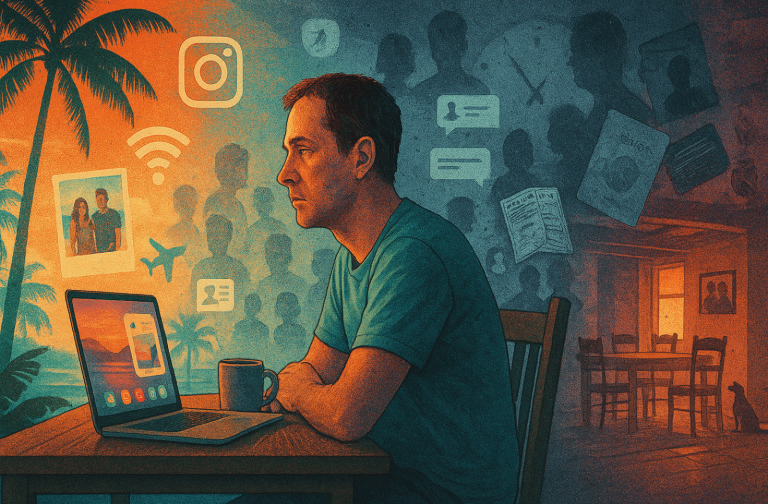 The hidden loneliness behind the digital nomad way of life nobody talks about