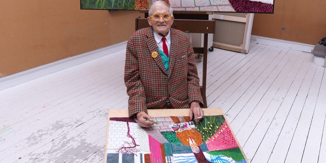 Paris subway forbids David Hockney Poster earlier than Basis Louis Vuitton Exhibition