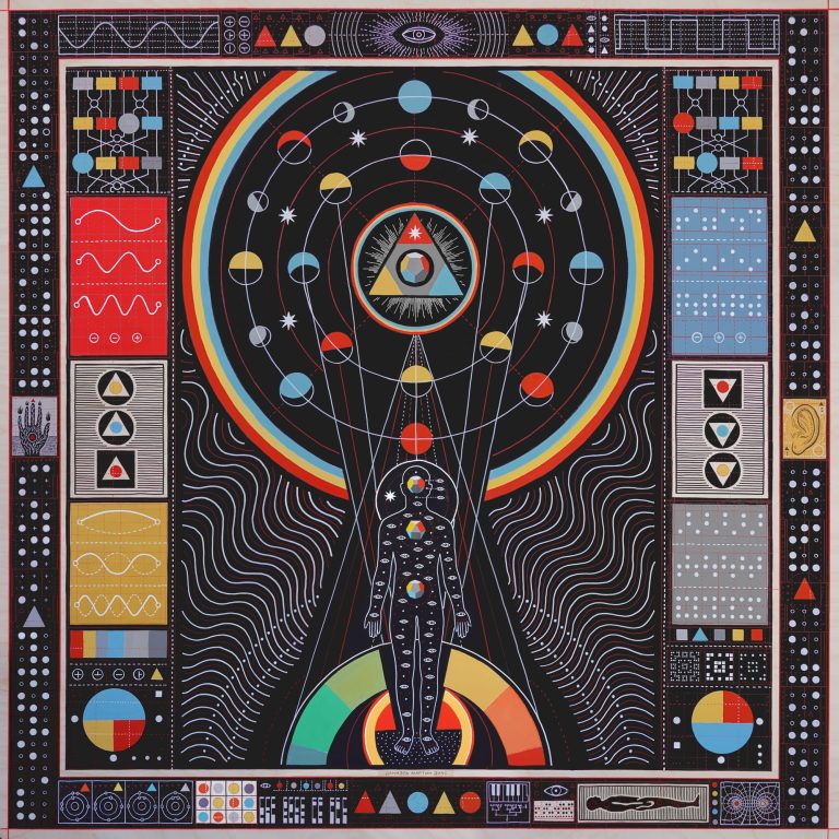Daniel Martin Diaz encodes cosmic questions in work and geometric prints – Colossal