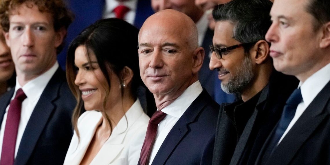 One after the other, similar to your relationship with Donald Trump