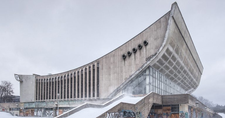 “East Blocks II” captures the suburbs of post-war concrete within the former Japanese block cities