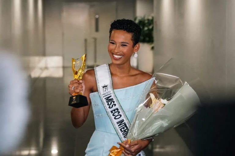 Newly topped Miss Eco Worldwide Alexie Brooks again in PH, dedicates win to late grandma – ABS-CBN