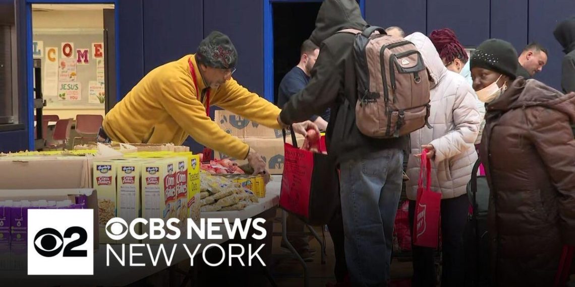 Salvation Military provides out Easter meals baskets in Harlem – CBS Information