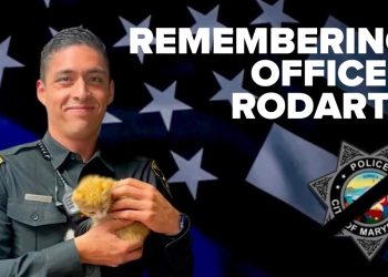 Neighborhood honors Officer Rodarte at public Celebration of Life