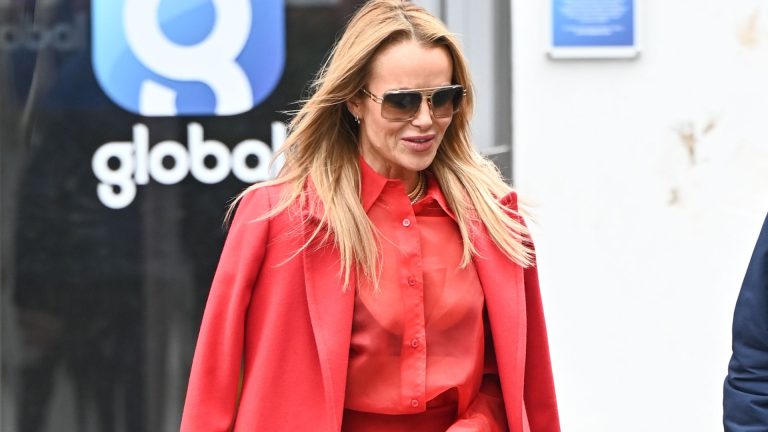 Amanda Holden is a grasp of top-to-toe color seems to be – her tomato purple outfit is making me wish to strive the pattern