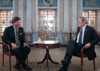 Among the many laughter, he hinted that the USA sabotaged the Nord Stream Gasoline Pipeline in Europe