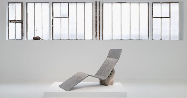 Batten and Kamp present the 3D -printed aluminum furnishings collection in Paris
