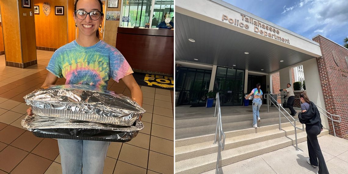 FSU college students carry meals to police to point out their thanks: ‘Outpouring of affection’