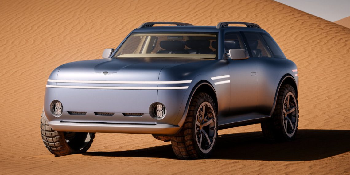 Genesis X Gran Equator SUV incorporates the “room” dials on the dashboard