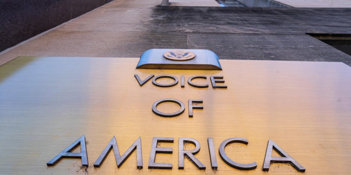 Full -time employees and Contractors of Voice of America settled on relaxation after Trump directive