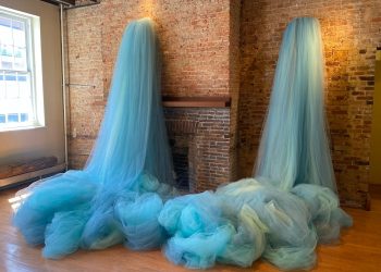 With 60 artists, the “Golden Thread” collectively weave a survey of latest fiber – Colossal